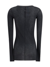 RICK OWENS 42 cotton long sleeve jersey