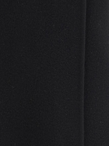 RIER M fleece wrap skirt in pure wool