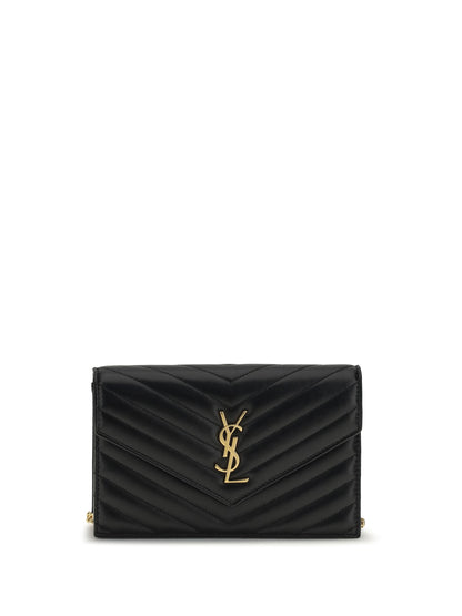 SAINT LAURENT OS envelope cassandre wallet