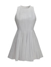 sleeveless short dress