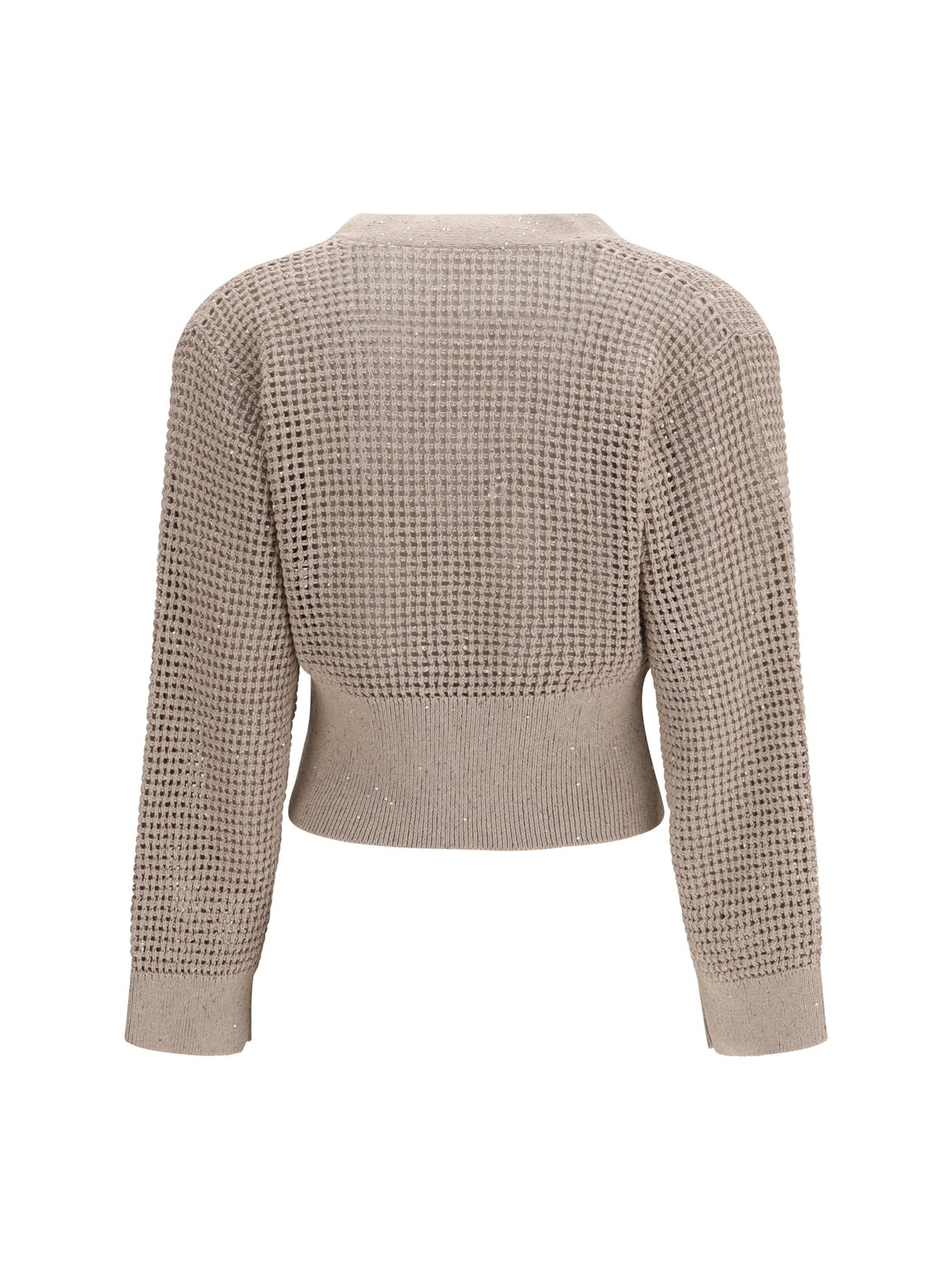 BRUNELLO CUCINELLI S sequined mesh cardigan