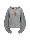 flamenco cotton and cashmere hooded sweatshirt