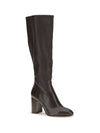 mulberry stretch leather boots