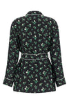 roselline and mughetti print silk twill shirt