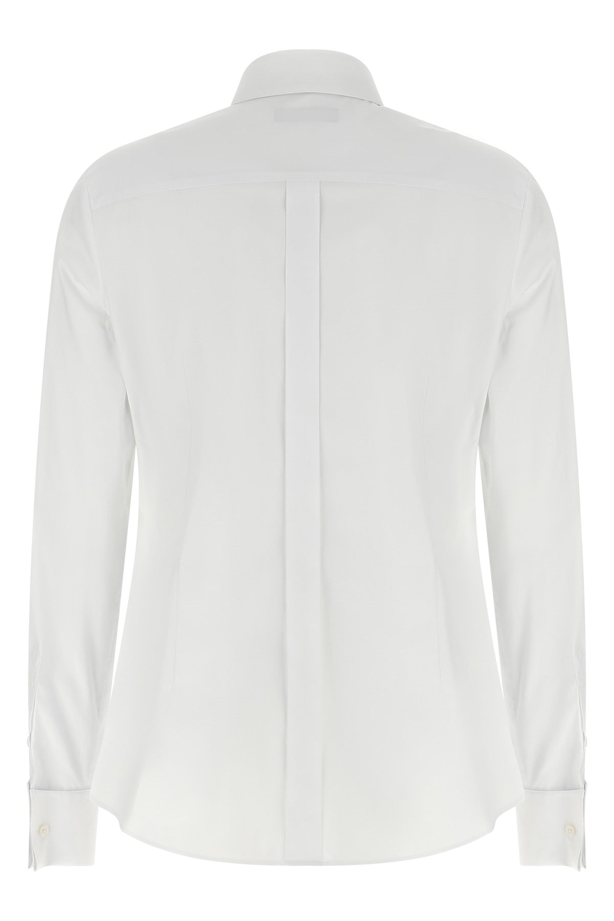 the dolce&gabbana shirt stands out for its rigorous tuxedo-inspired construction