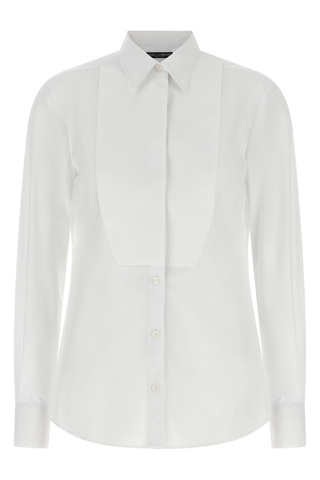 DOLCE &amp; GABBANA 40 the dolce&amp;gabbana shirt stands out for its rigorous tuxedo-inspired construction