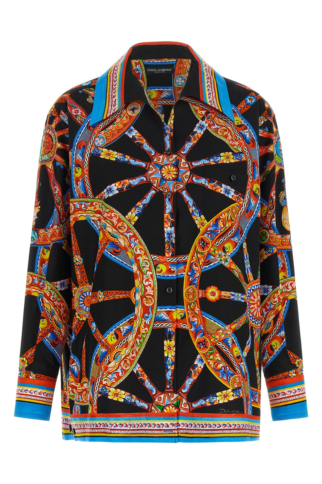 DOLCE &amp; GABBANA 38 the dolce &amp; gabbana shirt reinterprets the classic hawaii silhouette