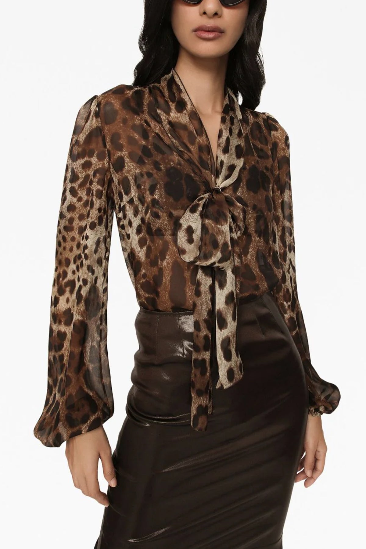 transparent silk shirt