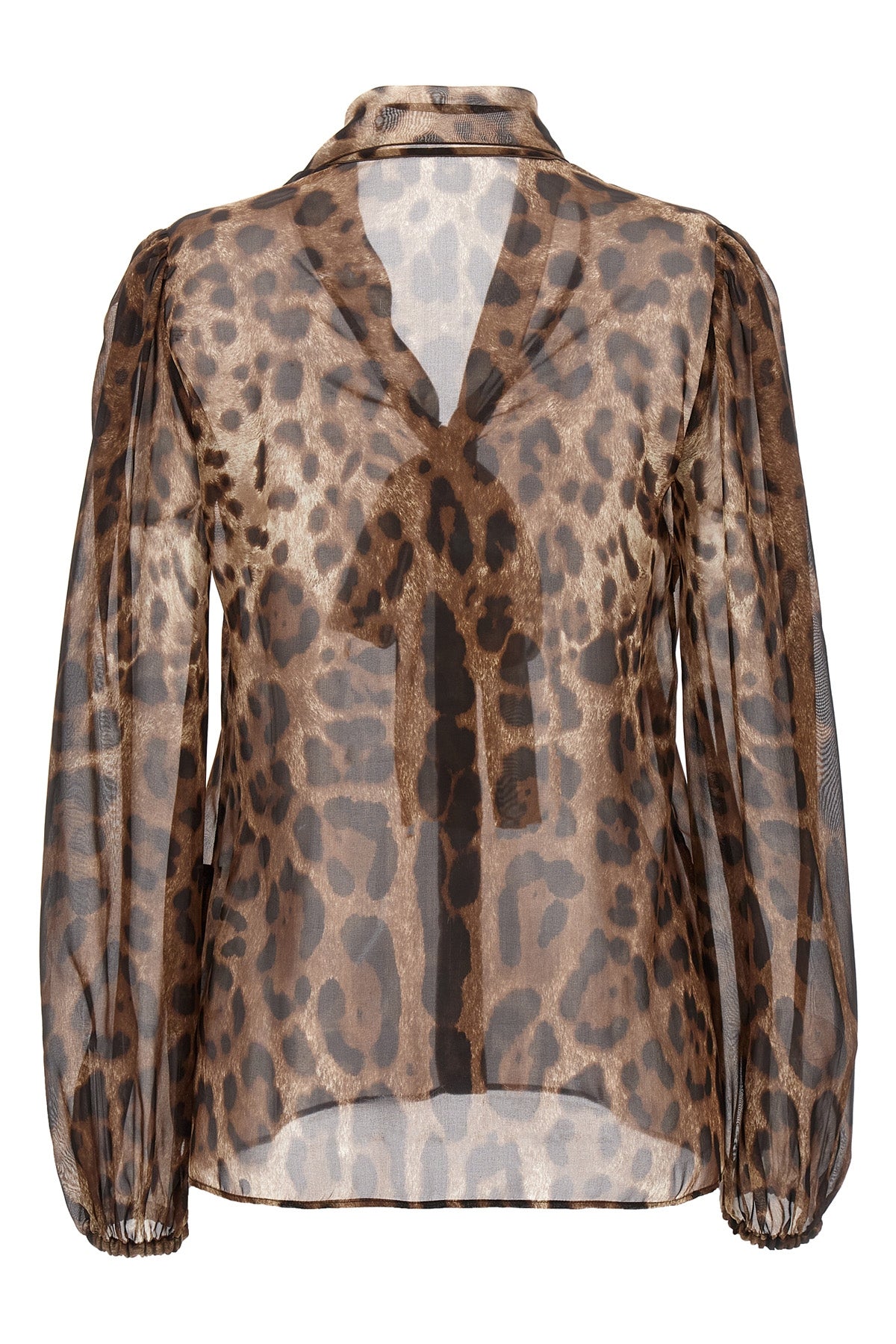 transparent silk shirt