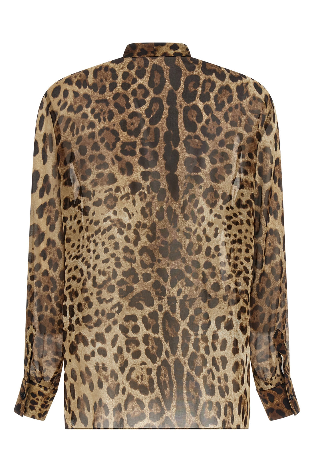 DOLCE &amp; GABBANA 38 the dolce &amp; gabbana shirt in fine silk georgette stands out for its sartorial co