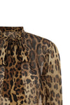 the dolce & gabbana shirt in fine silk georgette stands out for its sartorial co
