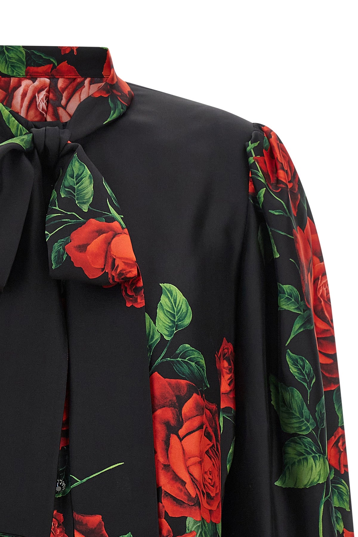 the dolce&gabbana shirt defines a romantic and sophisticated aesthetic through a