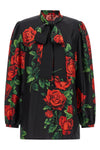 the dolce&gabbana shirt defines a romantic and sophisticated aesthetic through a
