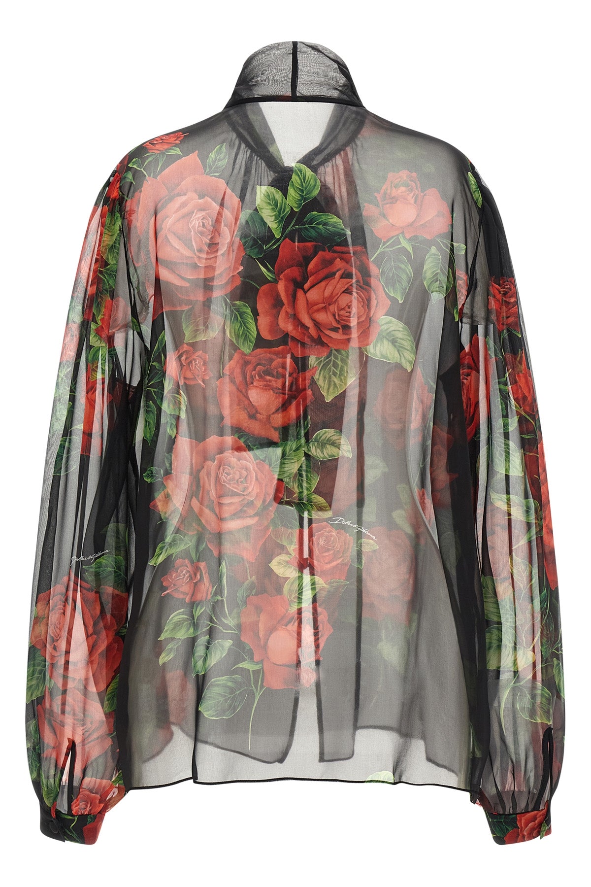 the dolce&gabbana blouse embodies the essence of femininity through impeccable s