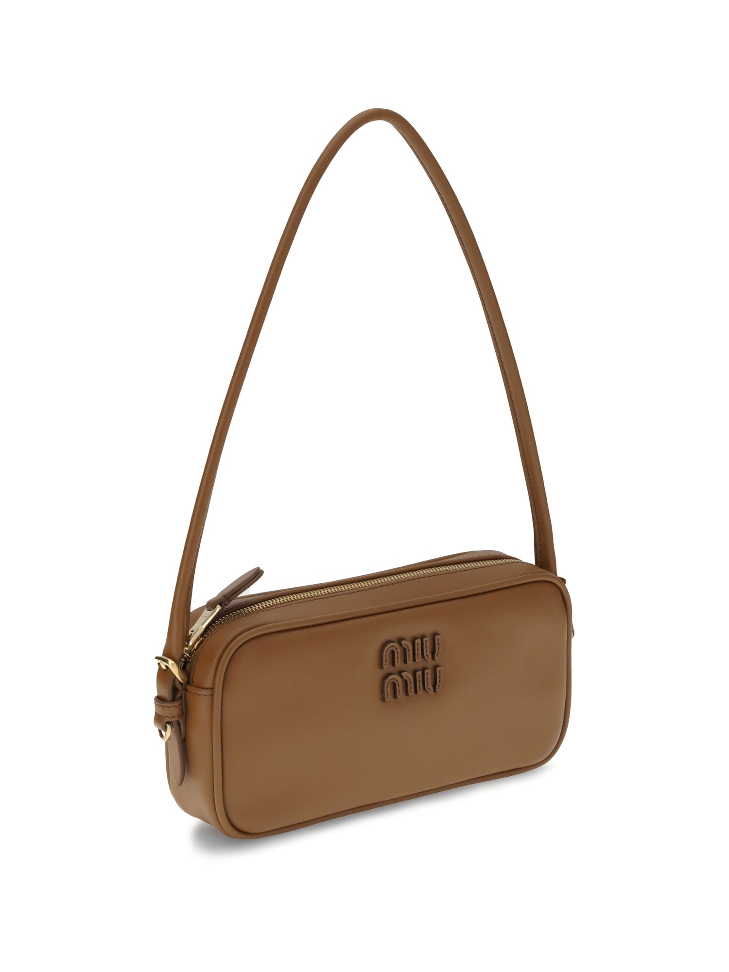 MIU MIU OS leather shoulder bag