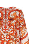 the kaftan mini dress by dolce & gabbana