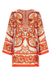 the kaftan mini dress by dolce & gabbana