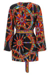 the dolce&gabbana mini dress exemplifies the brands dedication to vibrant itali