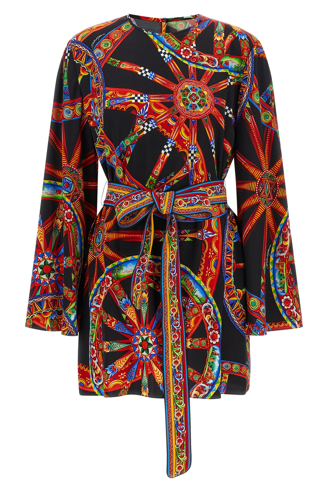 DOLCE &amp; GABBANA 38 the dolce&amp;gabbana mini dress exemplifies the brands dedication to vibrant itali