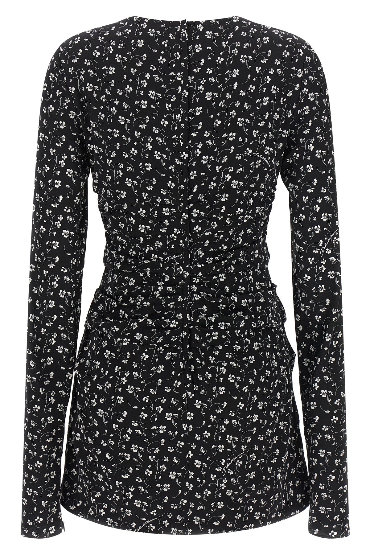 the dolce&gabbana mini dress sets new standards of tailoring through a rigorous