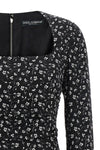 the dolce&gabbana mini dress sets new standards of tailoring through a rigorous