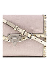 small canvas rockstud shoulder bag