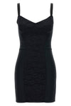 essential corsetry petticoat dress in technical fabric and lace