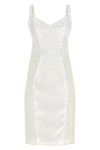 the dolce & gabbana dress reinterprets the codes of corsetry through an impeccab