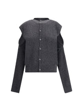 ALAIA 1 cashmere bolero cardigan 
