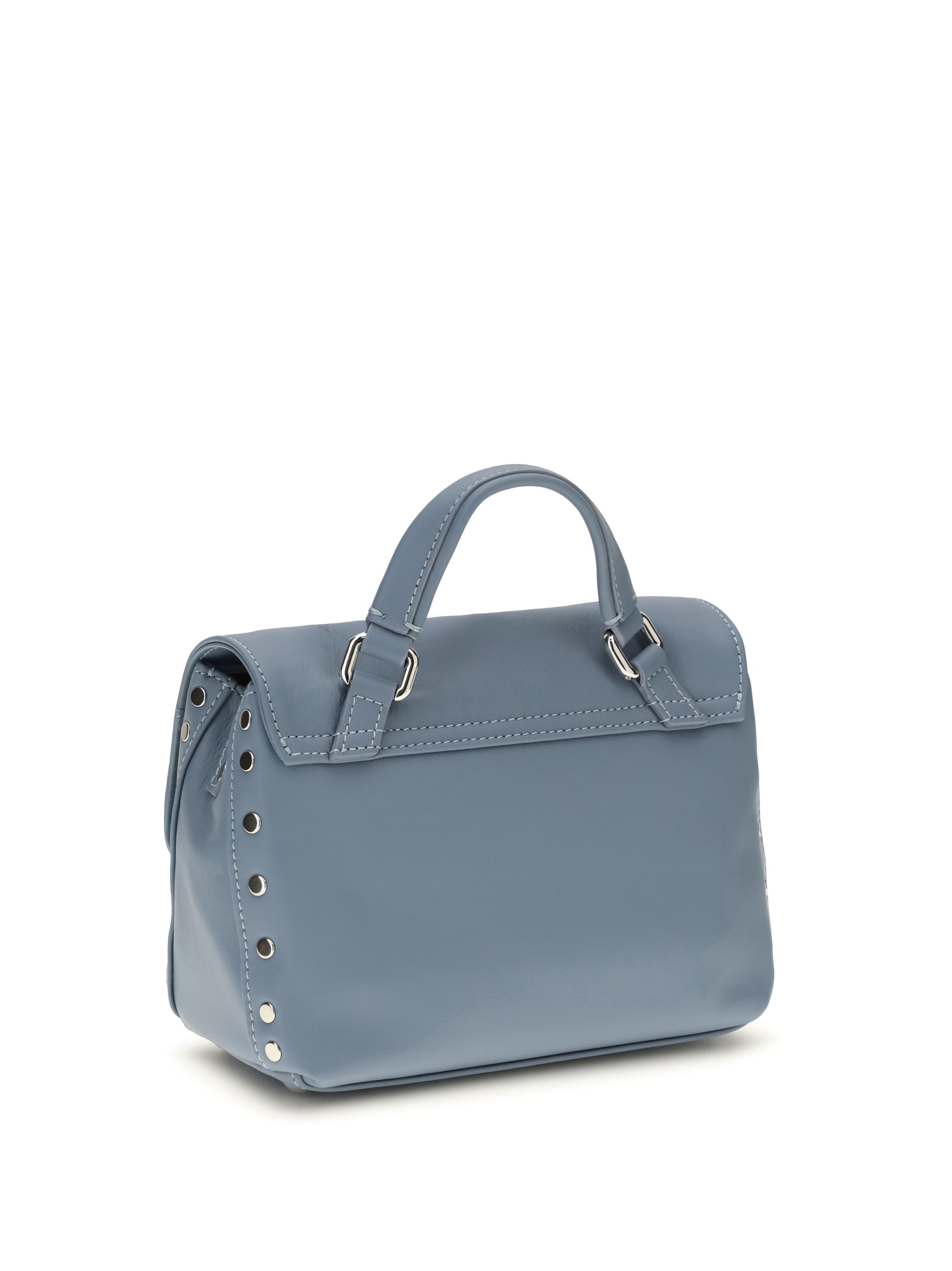 saeta baby leather postina handbag
