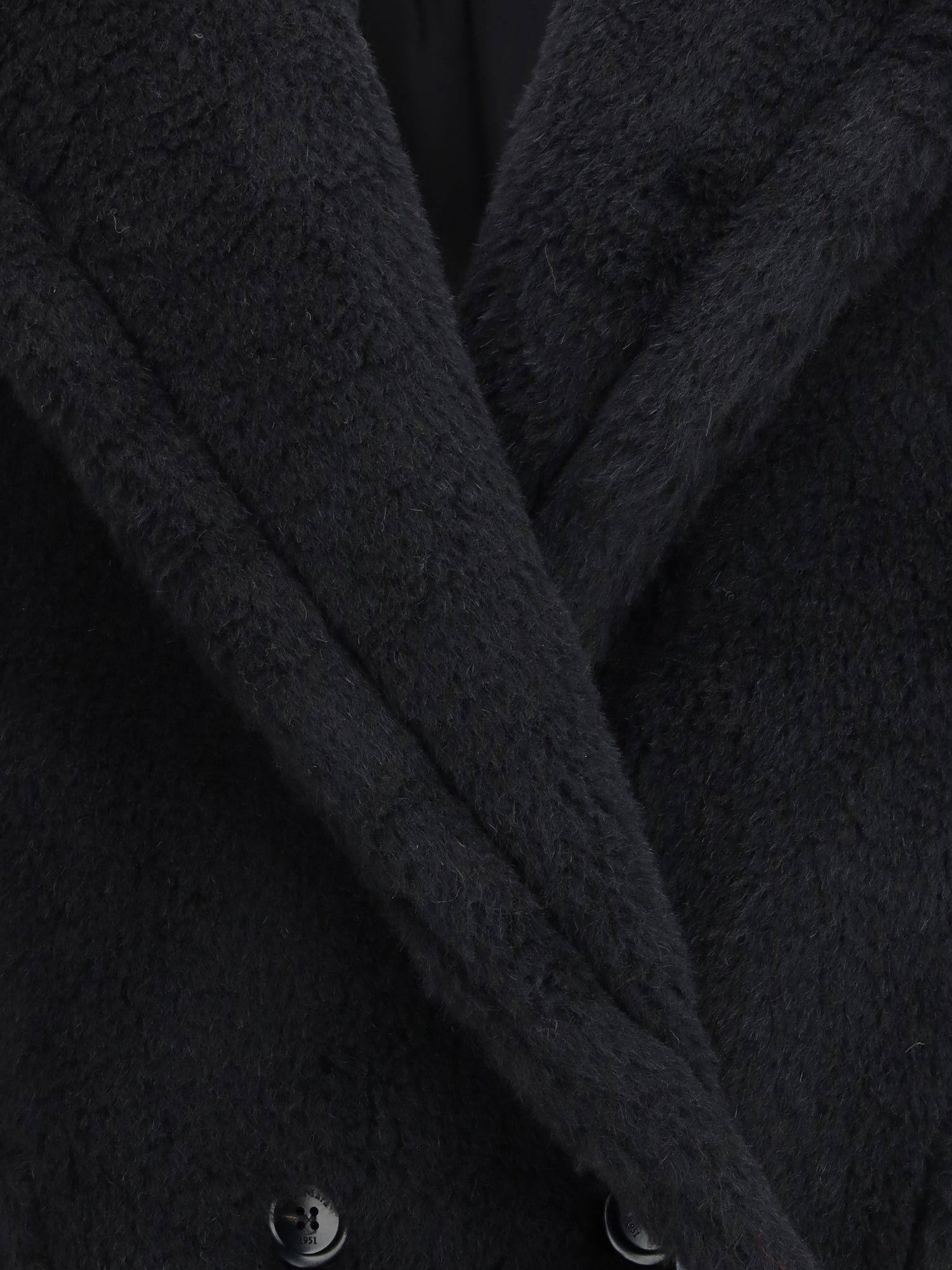 MAX MARA 38 teddy alpaca and wool vest