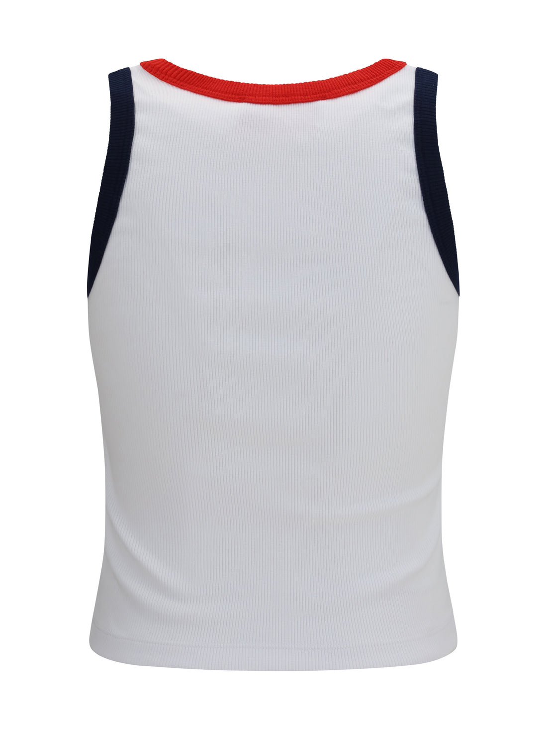 FIORUCCI M angels patch tank top with contrast trims