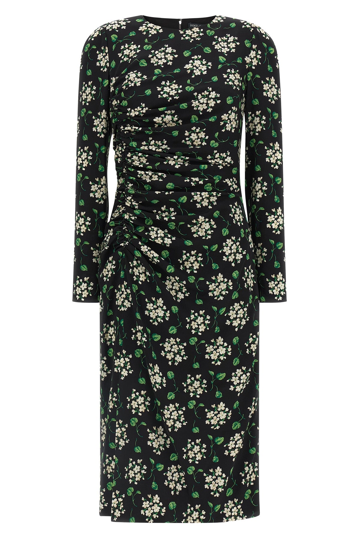 silk charmeuse midi dress