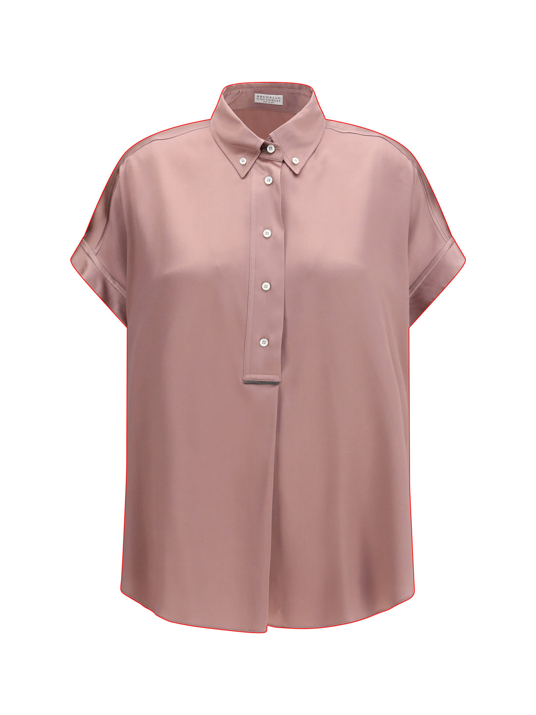 BRUNELLO CUCINELLI L silk shirt