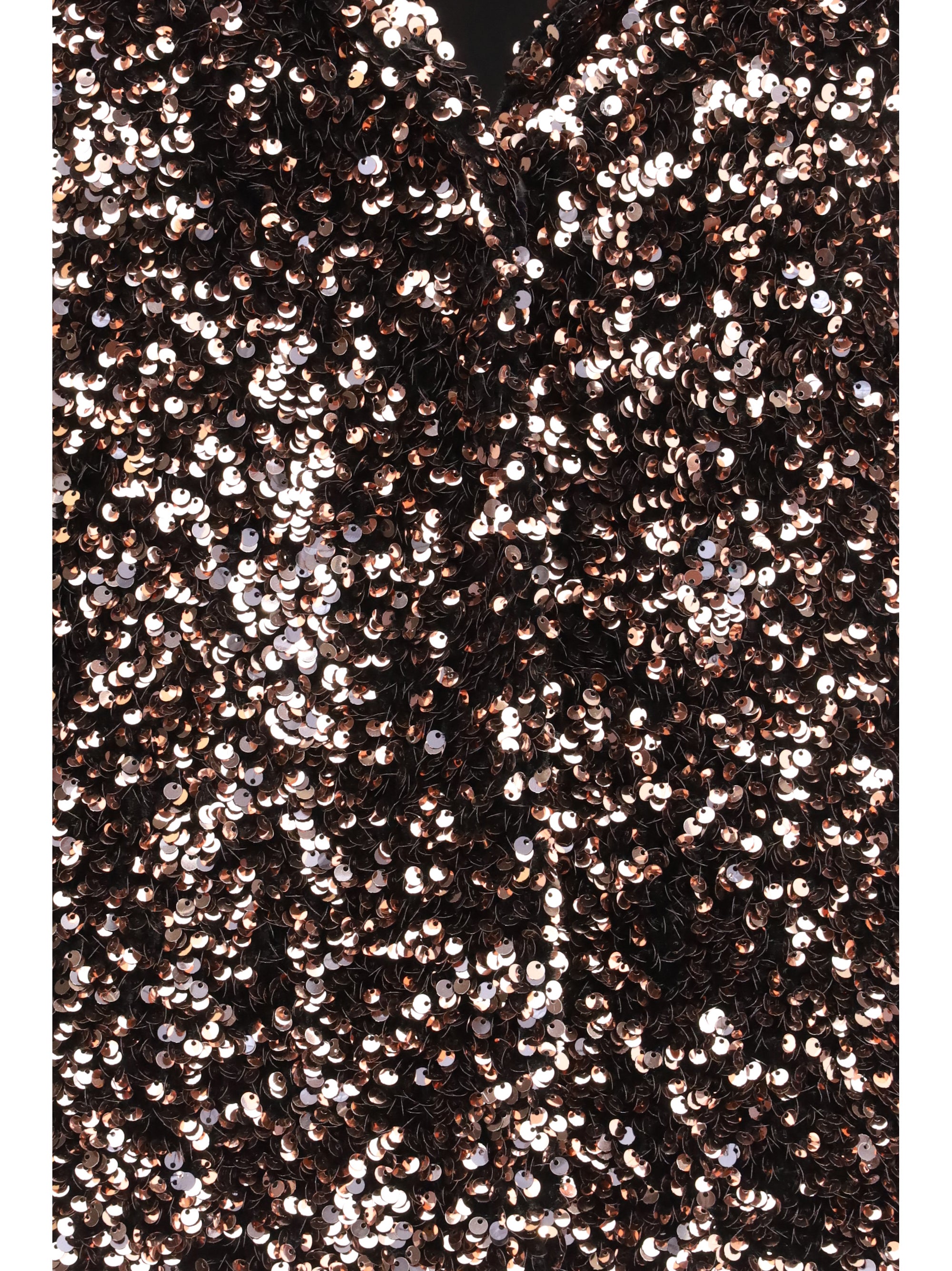 single-breasted jacket with sequins