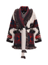 icon jacquard cardigan