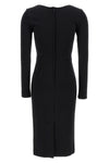 stretch viscose midi dress