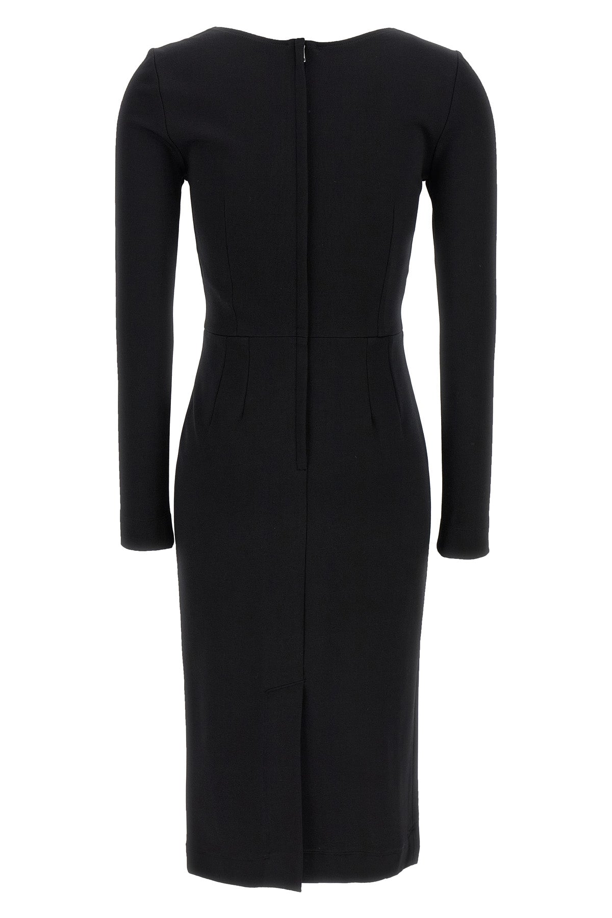 stretch viscose midi dress