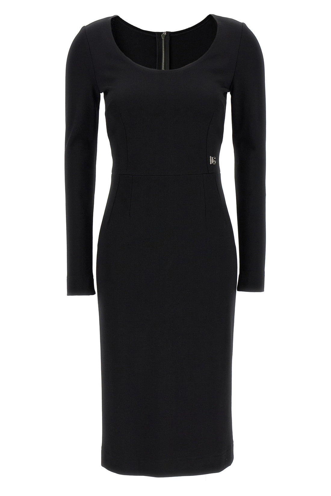 DOLCE &amp; GABBANA 40 stretch viscose midi dress
