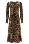 the dolce & gabbana midi dress defines a bold aesthetic through the iconic anima