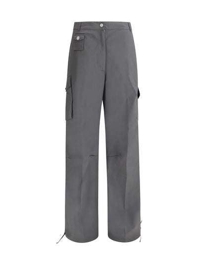 stretch cotton cargo pants