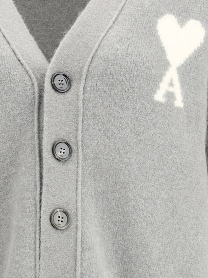 AMI PARIS L alpaca ami de coeur cardigan