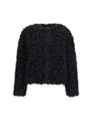 short plush coat