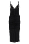 the dolce & gabbana midi dress is constructed