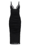 the dolce & gabbana midi dress is constructed