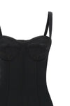 the dolce & gabbana dress redefines the feminine silhouette through an impeccabl
