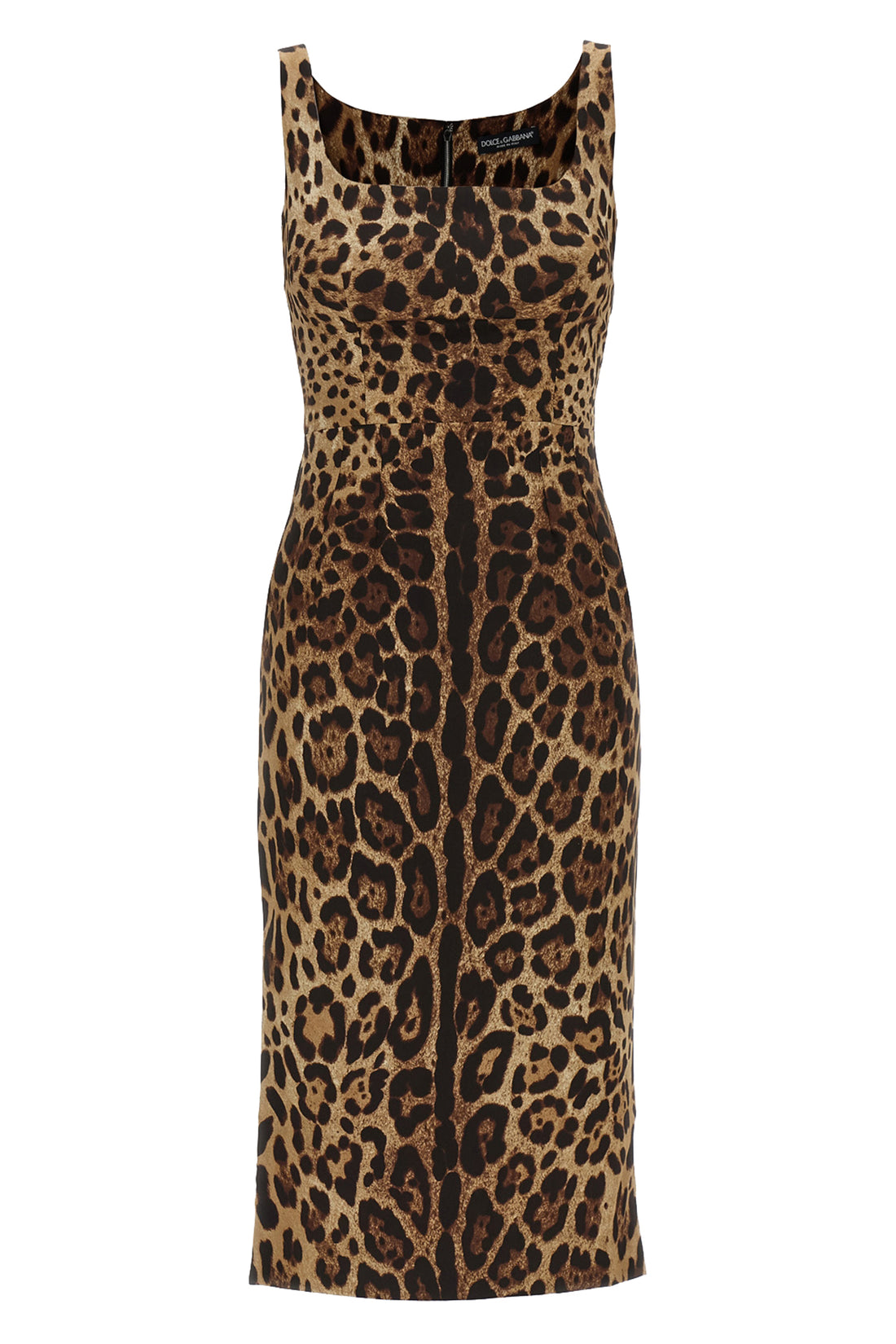 DOLCE &amp; GABBANA 40 the dolce &amp; gabbana midi dress in stretch silk charmeuse defines the silhouette