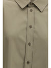 lace-up shirt