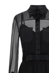 the dolce & gabbana longuette chemisier dress is built