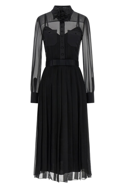 the dolce & gabbana longuette chemisier dress is built
